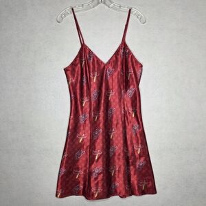 St Louis Cardinals Lingerie Slip Dress Satin Red Baseball Concepts Womens Large